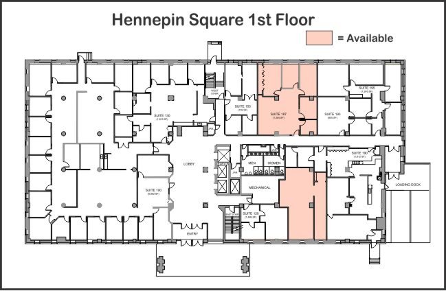 Hennepin Square First Floor Vacancy