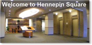 Hennepin Square Lobby in Minneapolis Minnesota